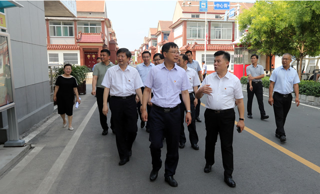 淄川区人民政府 图片新闻 市委副书记马晓磊来我区调研